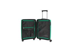 Travelite Orbita S Green kufr + kosmetická taštička zdarma