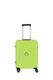 Travelite Orbita S Lime kufr + kosmetická taštička zdarma