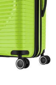 Travelite Orbita S Lime kufr + kosmetická taštička zdarma