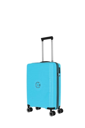 Travelite Orbita S Turquoise kufr + kosmetická taštička zdarma Travelite Orbita S Turquoise kufr + kosmetická taštička zdarma
