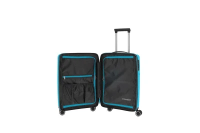 Travelite Orbita S Turquoise kufr + kosmetická taštička zdarma