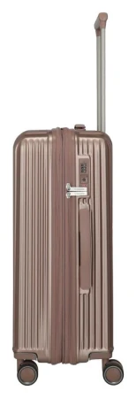 Travelite Paros 4w M hnědý cestovní kufr