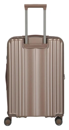 Travelite Paros 4w M hnědý cestovní kufr