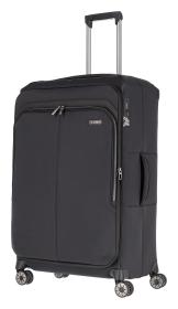 Travelite Priima L Black kufor + kozmetická taštička zadarmo Travelite Priima L Black kufor + kozmetická taštička zadarmo