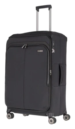 Travelite Priima L Black kufr + kosmetická taštička zdarma Travelite Priima L Black kufr + kosmetická taštička zdarma