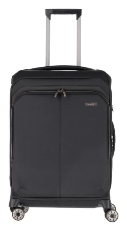 Travelite Priima M Black kufr + kosmetická taštička zdarma