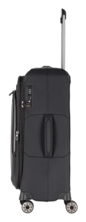 Travelite Priima M Black kufr + kosmetická taštička zdarma