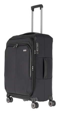 Travelite Priima M Black kufr + kosmetická taštička zdarma