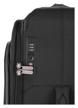 Travelite Priima M Black kufr + kosmetická taštička zdarma