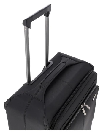 Travelite Priima M Black kufr + kosmetická taštička zdarma