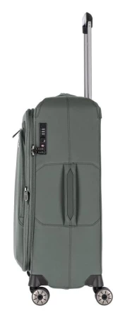 Travelite Priima M Olive kufr + kosmetická taštička zdarma