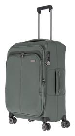 Travelite Priima M Olive kufr + kosmetická taštička zdarma