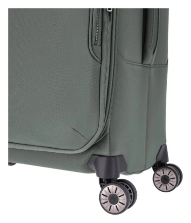 Travelite Priima M Olive kufr + kosmetická taštička zdarma