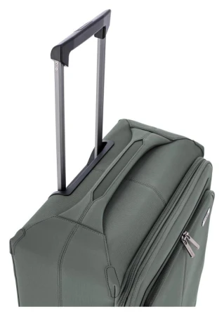 Travelite Priima M Olive kufr + kosmetická taštička zdarma