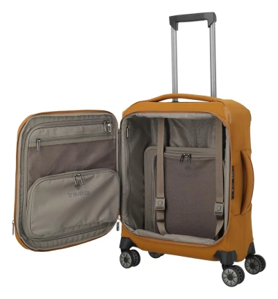 Travelite Priima S žlutý kabinový kufr