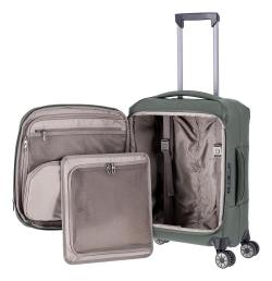 Travelite Priima S Olive kufr + kosmetická taštička zdarma
