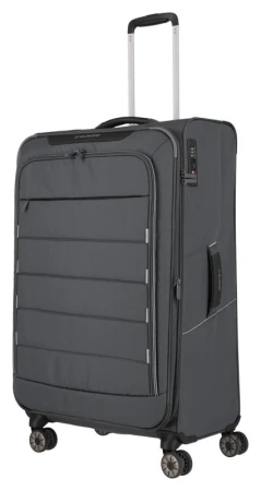 Travelite Skaii 4w L Anthracite kufr + kosmetická taštička zdarma Travelite Skaii 4w L Anthracite kufr + kosmetická taštička zdarma