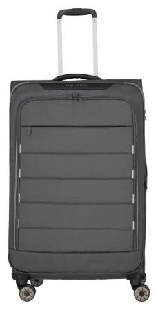 Travelite Skaii 4w L Anthracite kufr + kosmetická taštička zdarma