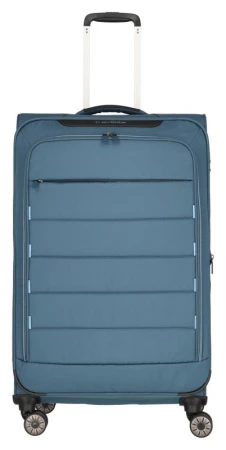 Travelite Skaii 4w L Blue kufr + kosmetická taštička zdarma