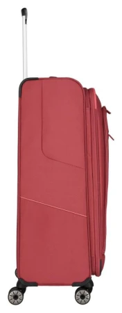 Travelite Skaii 4w L Red kufr + kosmetická taštička zdarma