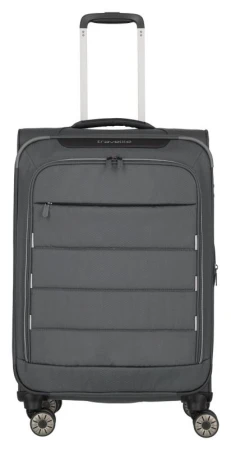 Travelite Skaii 4w M Anthracite kufr + kosmetická taštička zdarma