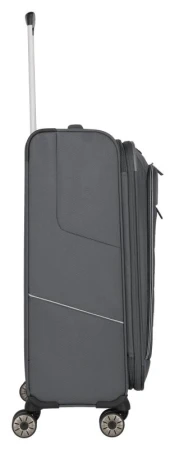 Travelite Skaii 4w M Anthracite kufr + kosmetická taštička zdarma