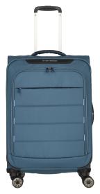 Travelite Skaii 4w M Blue kufr + kosmetická taštička zdarma