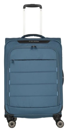 Travelite Skaii 4w M Blue kufr + kosmetická taštička zdarma
