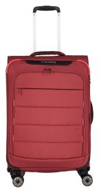 Travelite Skaii 4w M Red kufr + kosmetická taštička zdarma