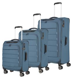 Travelite Skaii 4w S,M,L Blue + kosmetická taštička zdarma