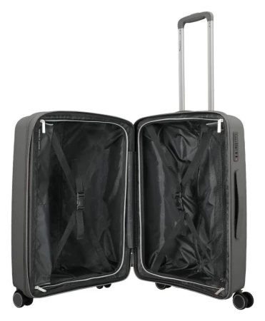 Travelite Tamaris Voyaage M exp. Anthracite + kosmetická taštička zdarma