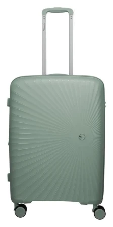 Travelite Tamaris Voyaage M exp. Sage Green + kosmetická taštička zdarma