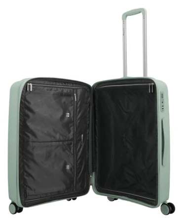 Travelite Tamaris Voyaage M exp. Sage Green + kosmetická taštička zdarma