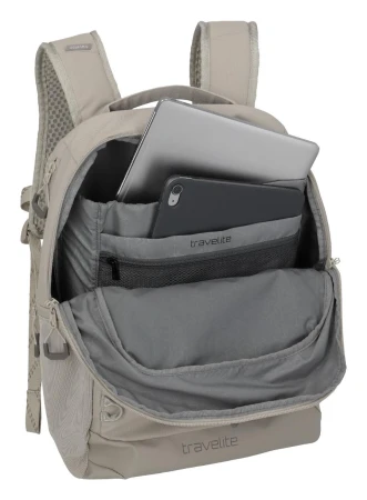 Travelite Venture Line Backpack M písková batoh na notebook