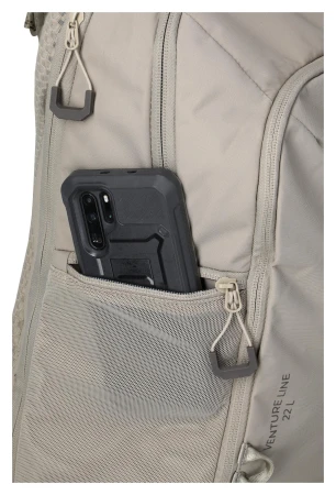 Travelite Venture Line Backpack M písková batoh na notebook
