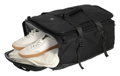 Travelite Venture Line Duffle L černá cestovní taška
