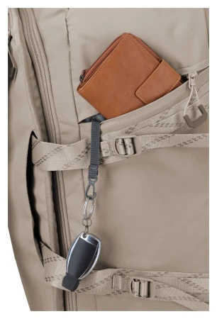 Travelite Venture Line Duffle L béžová cestovní taška
