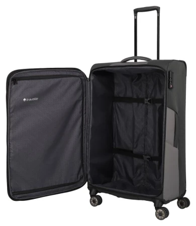 Travelite Viia 4w L Anthracite kufr