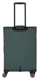 Travelite Viia 4w M Green kufr + kosmetická taštička zdarma