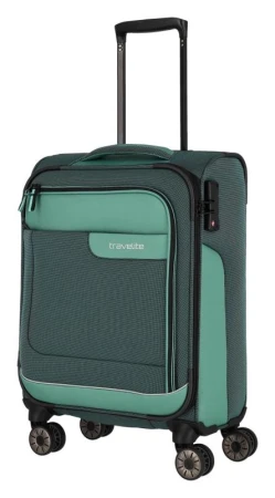 Travelite Viia 4w S Green kufr Travelite Viia 4w S Green kufr