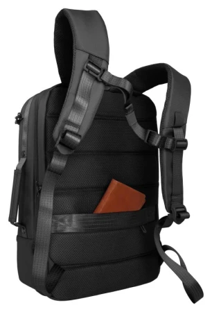 Travelite Workflow Backpack L černý batoh na notebook