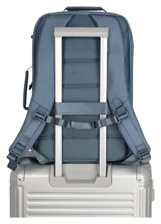 Travelite Workflow Backpack L denimově modrý batoh na notebook