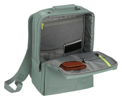 Travelite Workflow M zelený batoh na notebook