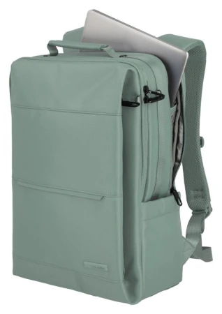 Travelite Workflow M zelený batoh na notebook