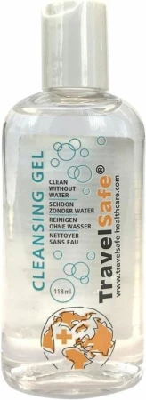 TravelSafe antibakteriální gel Cleansing gel 118ml TravelSafe antibakteriální gel Cleansing gel 118ml