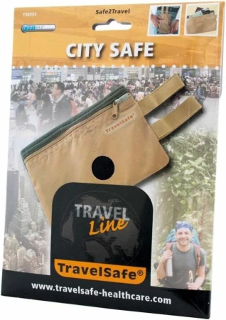 TravelSafe kapsa na opasek City Safe beige