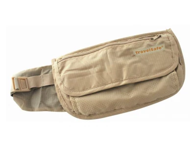 TravelSafe ledvinka Skin Waist Pouch beige