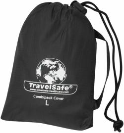 TravelSafe pláštěnka přes batoh Combipack L černá