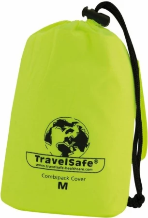 Travel Safe Combipack M fluor yellow pláštěnka přes batoh