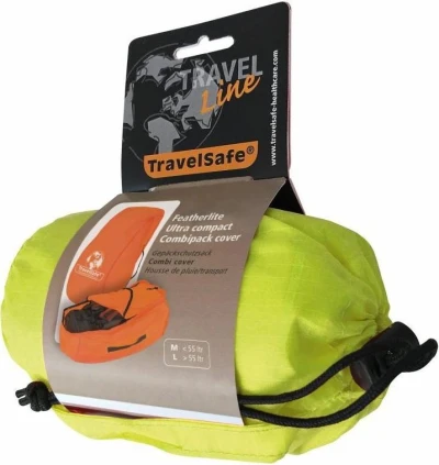 Travel Safe Combipack M fluor yellow pláštěnka přes batoh